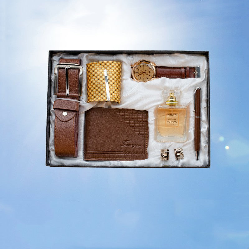 Herren-Acht-teiliges Set Geschenk Business Festival Praktisches Geschenk Anzug