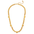 Vintage Fashion Jewelry Stainless Steel Necklace