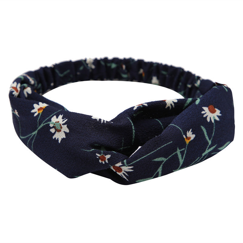 Women's Polka Dot Printed Bohemian Sweet Simple Hair Band