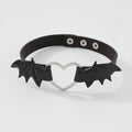 Gothic Punk Vampir Herz Flügel Halskette Choker