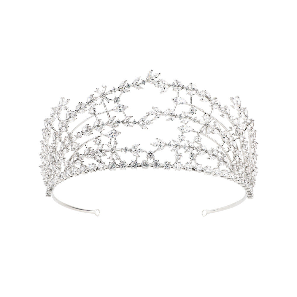 Jane Eyre Joyería Circonia Corona Vestido de Novia Nupcial