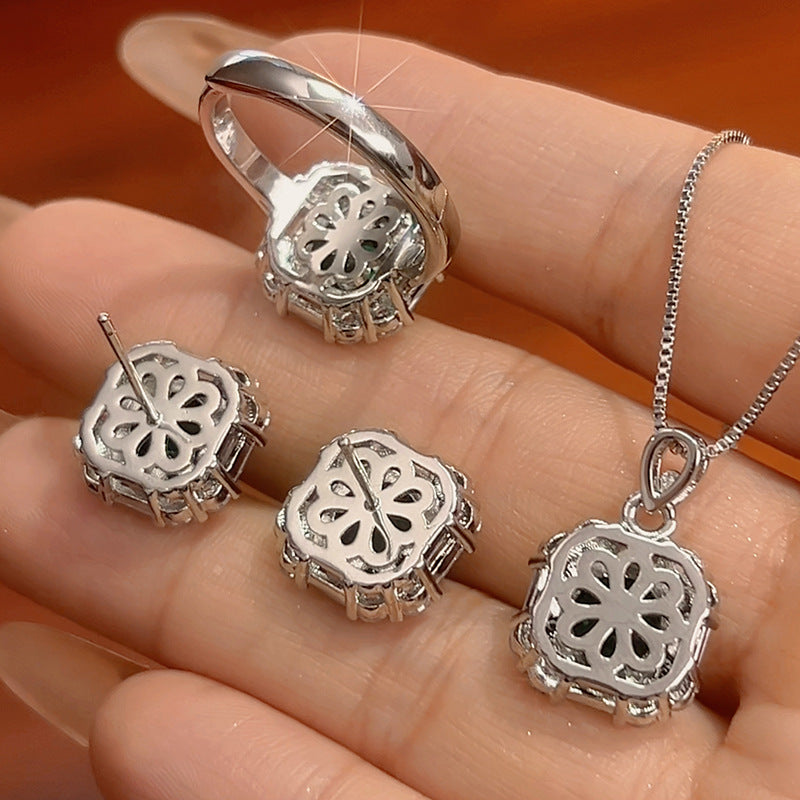 Minderheiten Schlichter Modeschmuck aus vergoldetem Kupfer