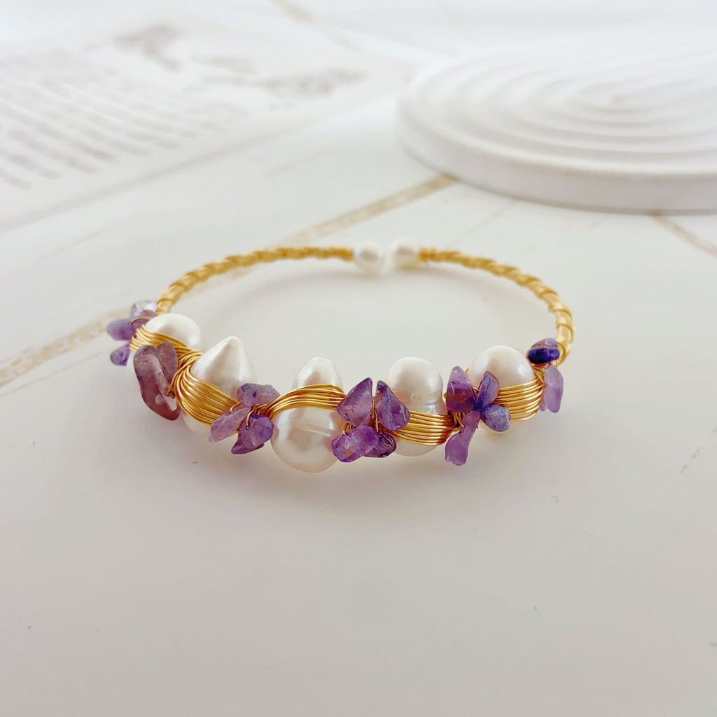 Hand-woven Pearl Bracelet Versatile Item
