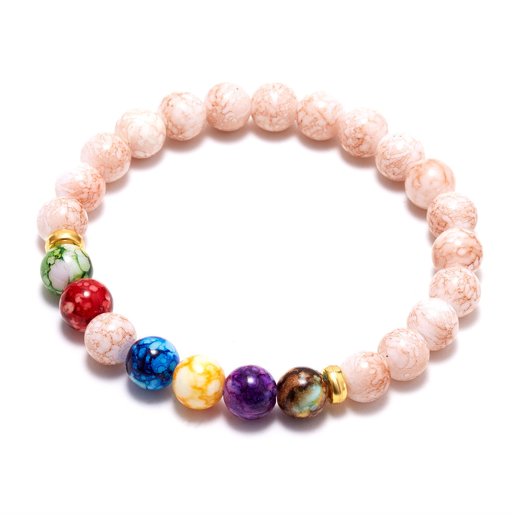Yoga Balance Resin Bracelet Handmade