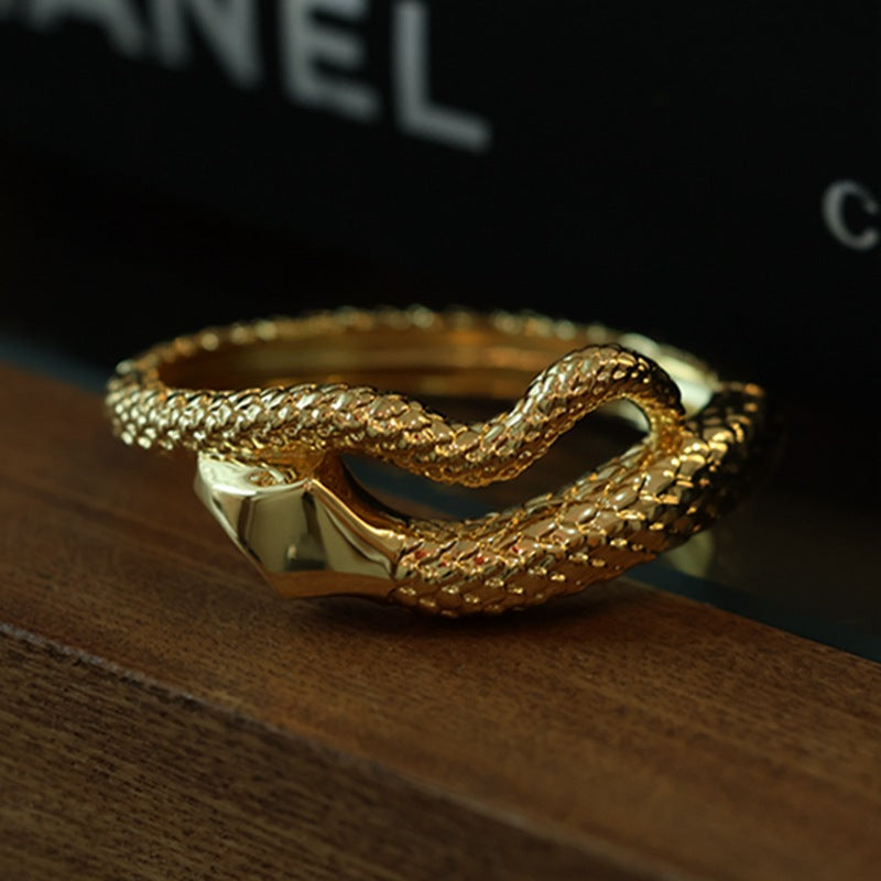 Pulsera trenzada con patrón de torsión estilo minoría francesa