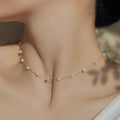 Starry Natural Freshwater Pearl Necklace