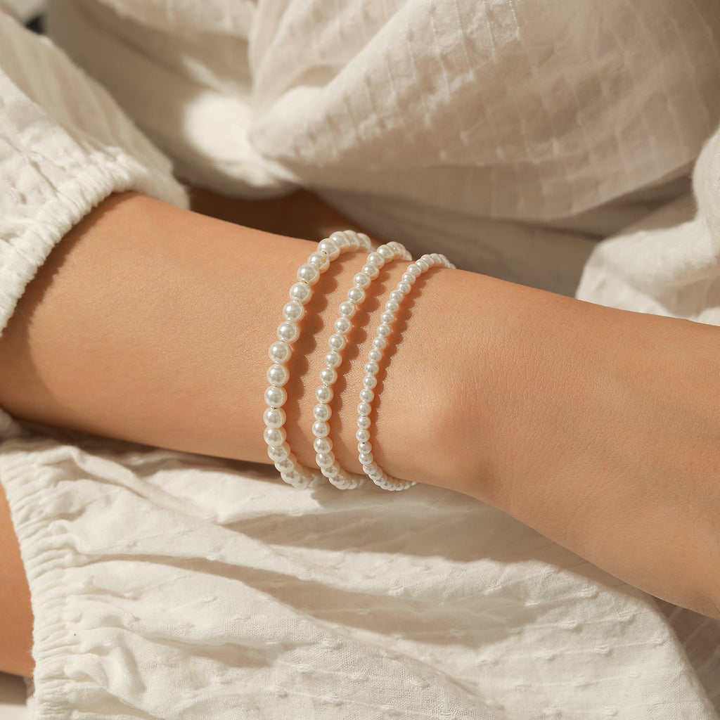 Perlenarmband Mode Vielseitig Damen