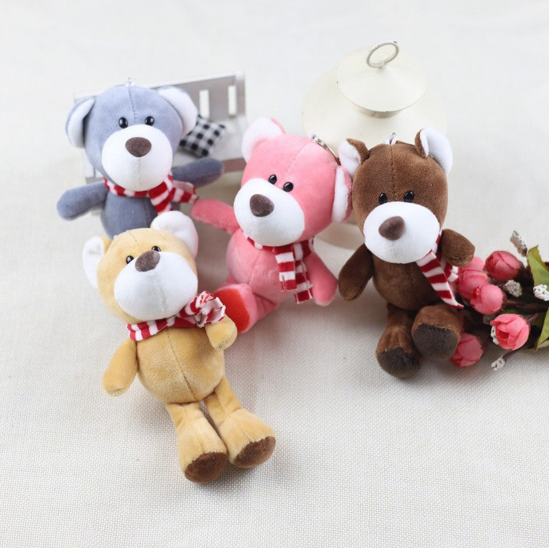 Lindo Colgante de Peluche de Animales Pequeños: León, Jirafa e Hipopótamo