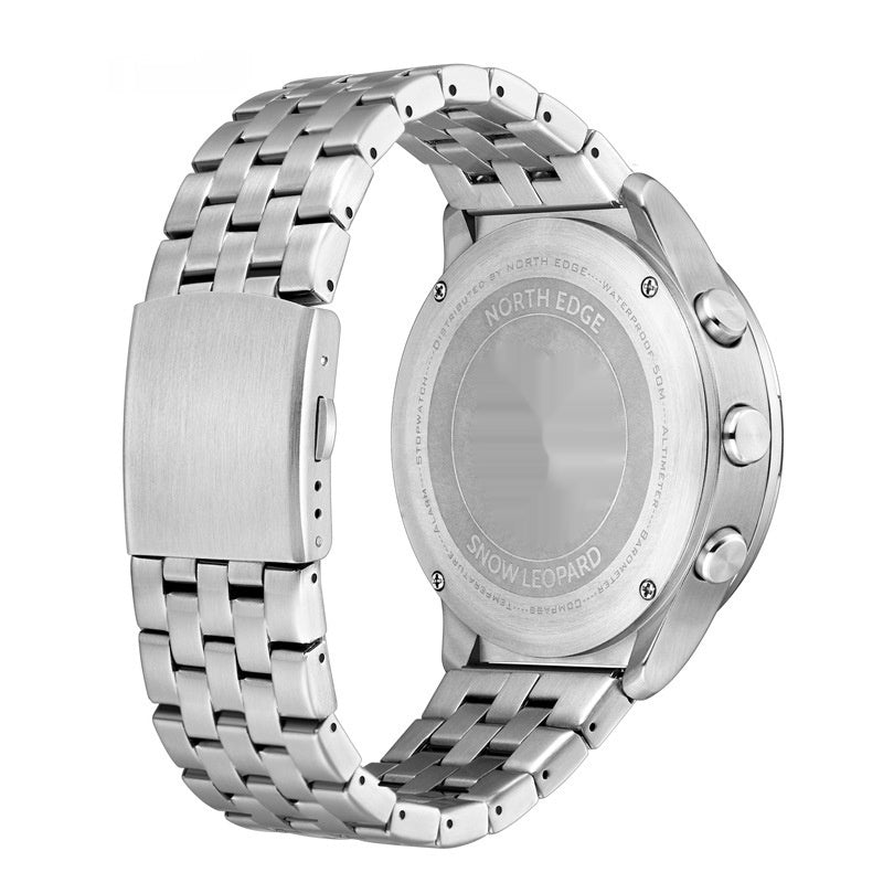Outdoor Wasserdichte Uhr Höhenführung Smartwatch Multifunktions-Herrenarmbanduhr