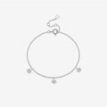 Silver Flower Bracelet For Women