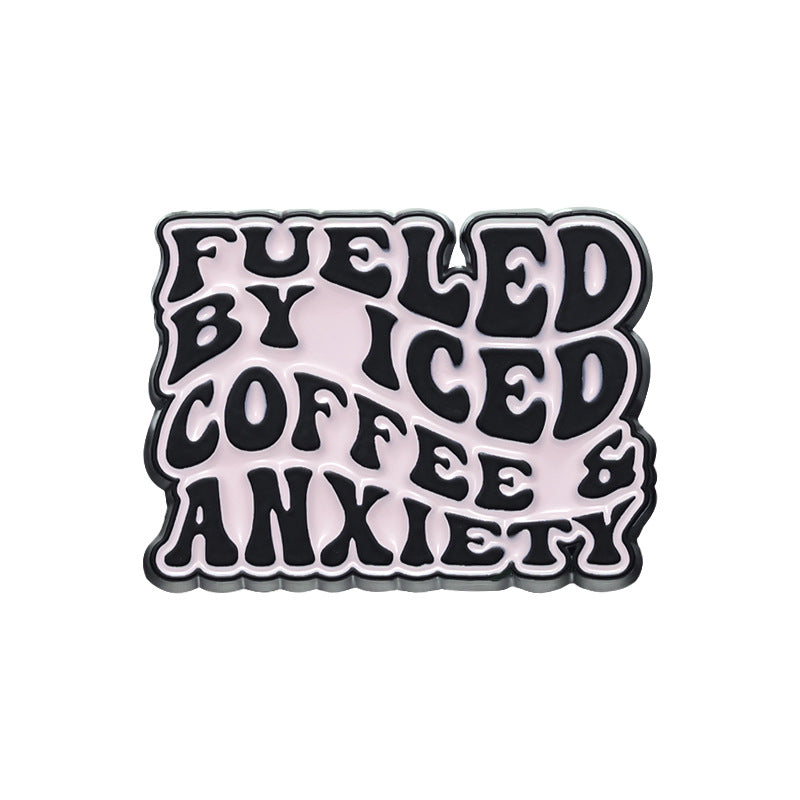 Kaffeetasse Englisches Buchstabenform Golden M Abzeichen