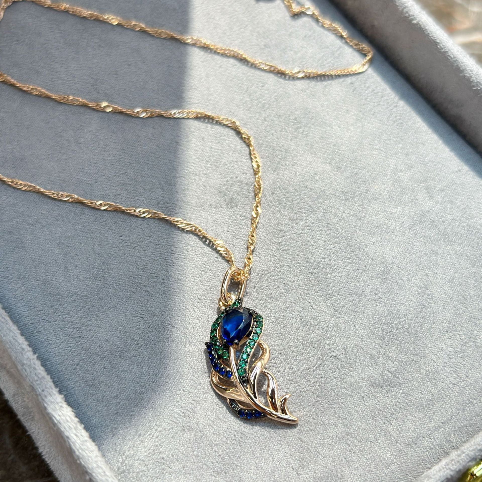 Ornamente Anzug Roségold Mikro-Inlay Zirkon Schmuck