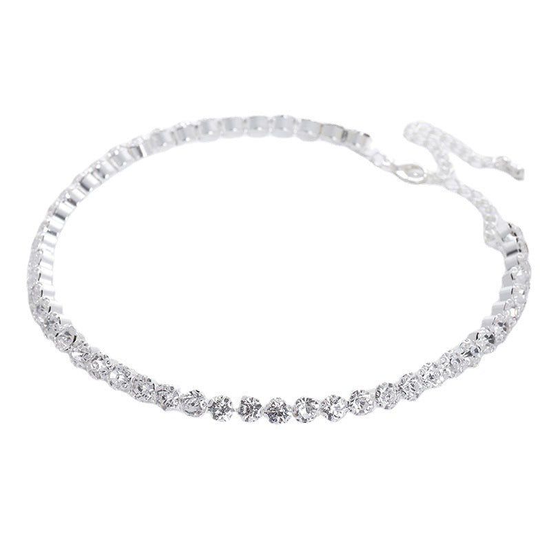 Mode Halskette Ohrringe Armband Set