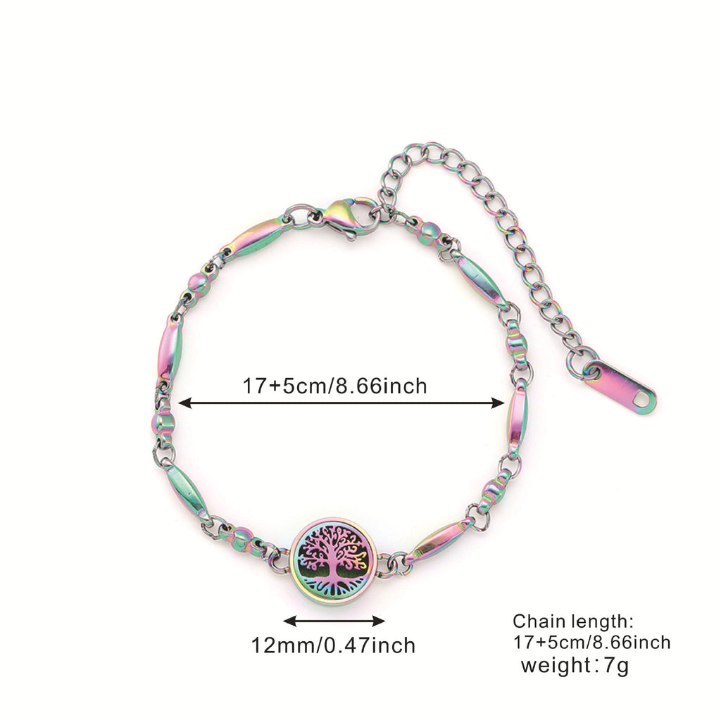 Aromatherapie-Armband hohler Glücksbaum Yoga
