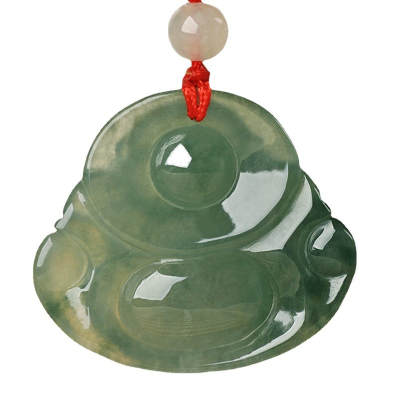 Jade Buddha Maitreya Buddha Anhänger
