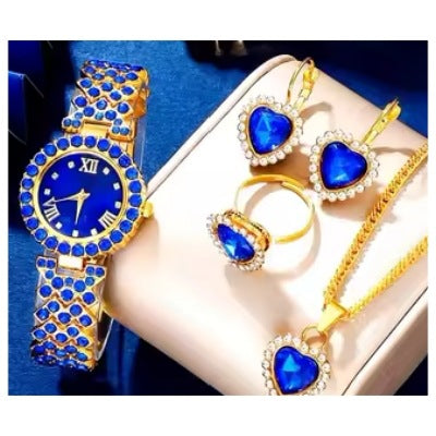 Bunte Kristalle Quarzschmuck Anzug