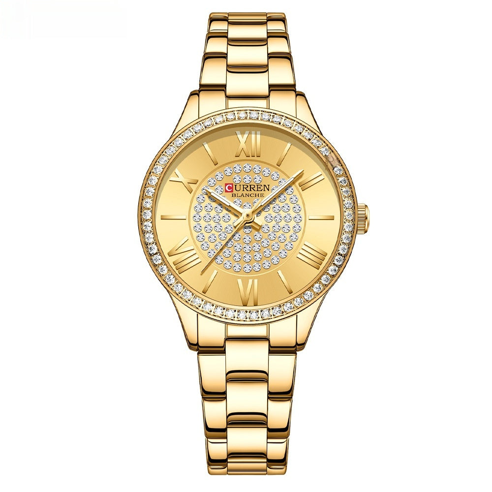 Reloj informal de cuarzo para mujer