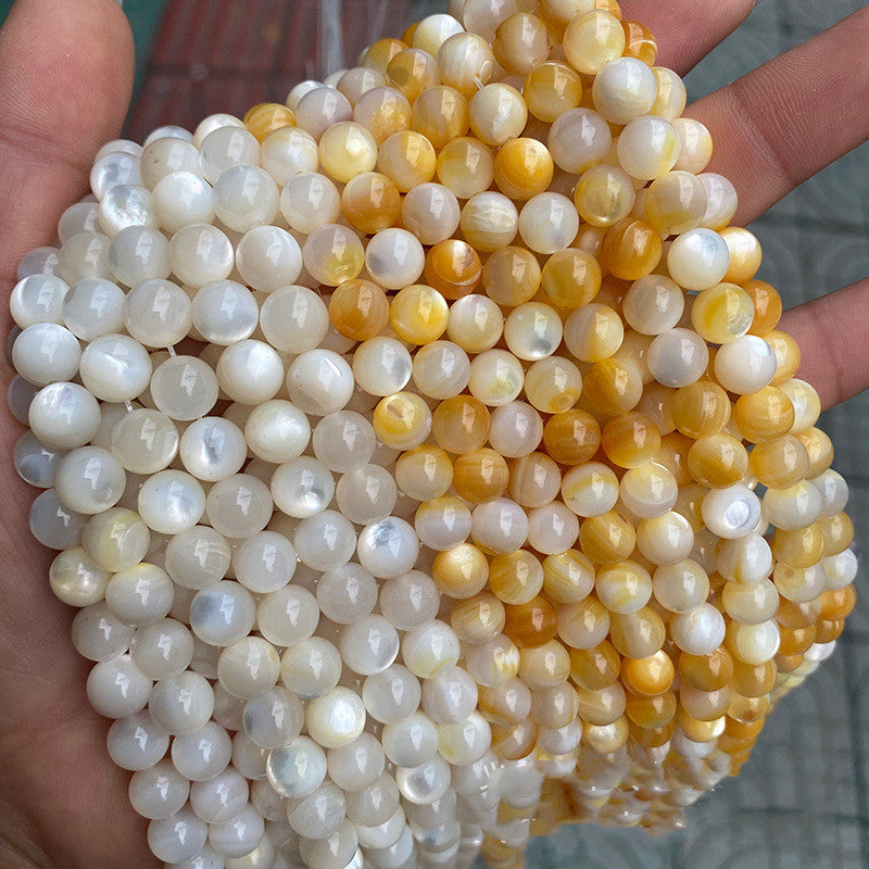 Accesorios de joyería con cuentas de bricolaje de ostra perla