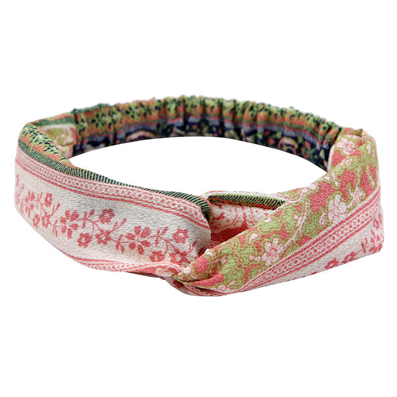 Women's Polka Dot Printed Bohemian Sweet Simple Hair Band