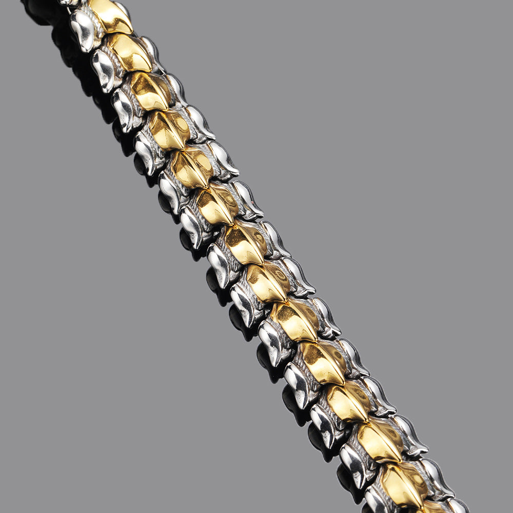 Fashion Punk Keel Titanium Steel Men's Bracelet
