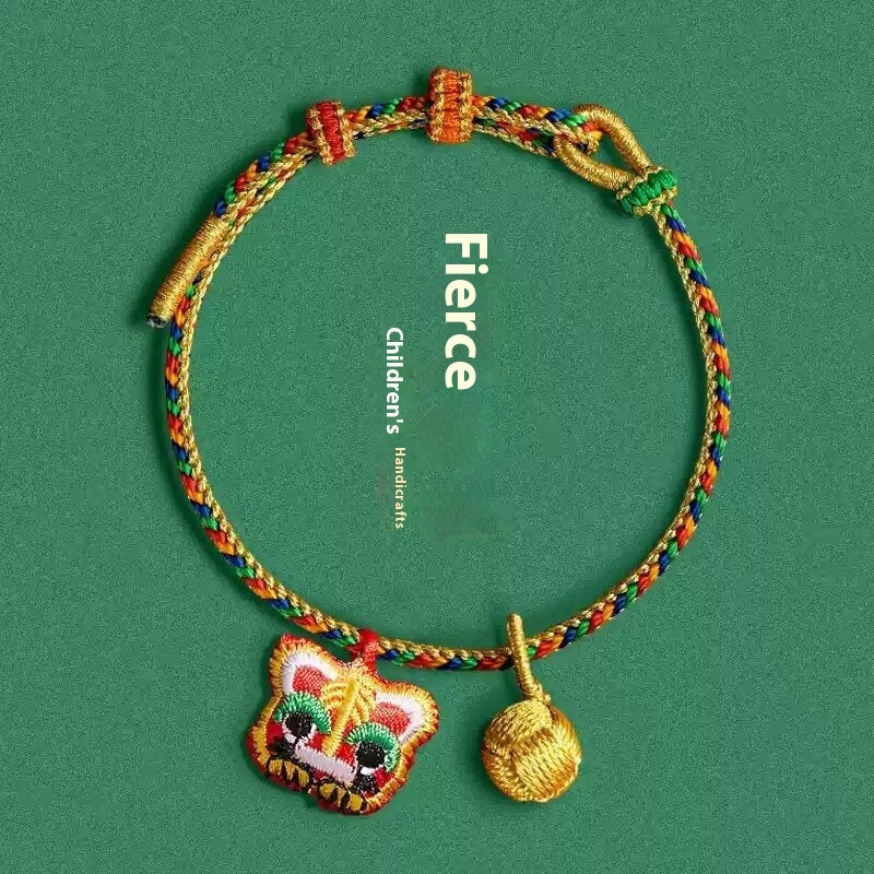 Dragon Boat Festival Colorful Rope Hand Weaving Bracelet