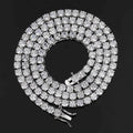 Maßgeschneiderte Zirkon Tennis Halskette Schmuck Für Frauen