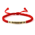 Kreatives Mode Armband mit rotem Seil für Frauen