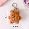 I Hate The Rainy Day Bear Plush Keychain