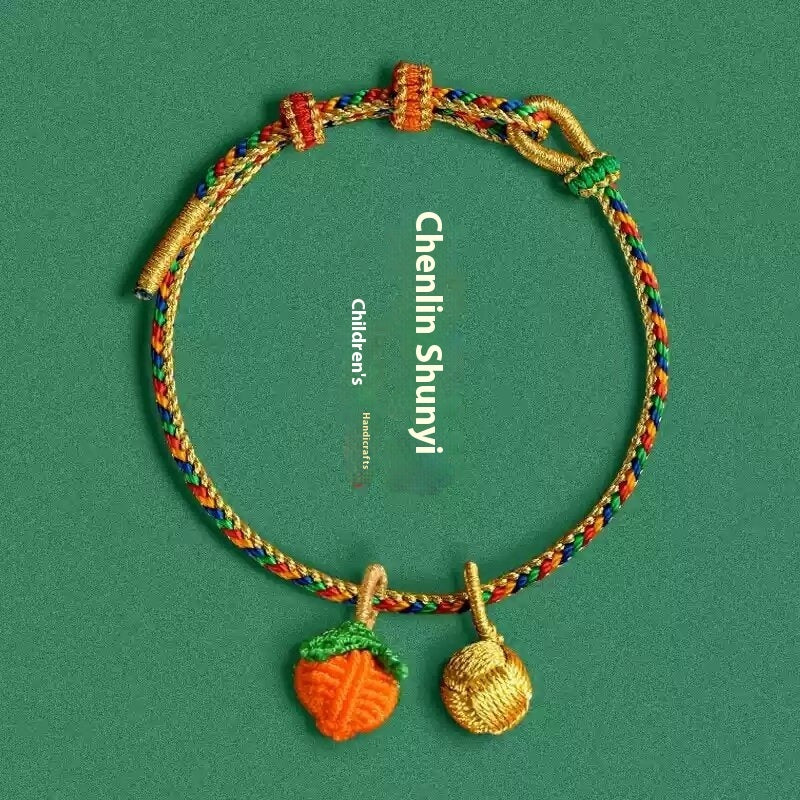 Dragon Boat Festival Colorful Rope Hand Weaving Bracelet