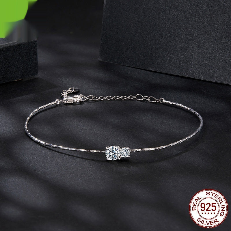 Starlight Shining Moissanite Bracelet
