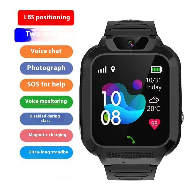 Smarte magnetische Ladefunktion, Ortung, Anruf, Schülerhilfe, Smartwatch