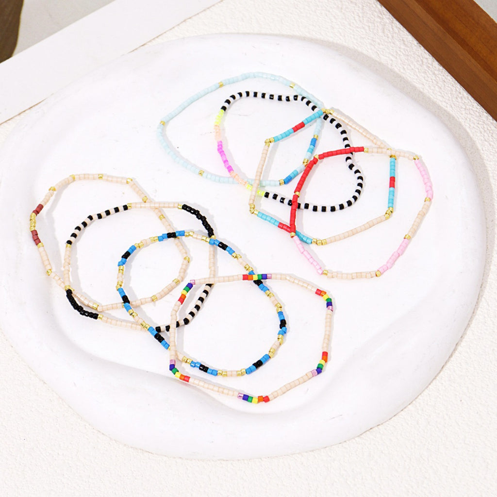 Fashion Regenbogen Retro Set Damen Armband
