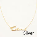 Women's Personalized Name 18k Gold Necklace