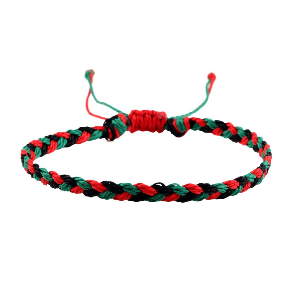 Women's Twist Weave Bracelet Dopamine Color