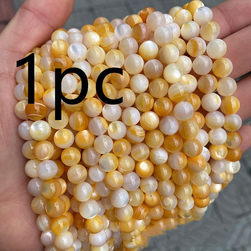 Accesorios de joyería con cuentas de bricolaje de ostra perla