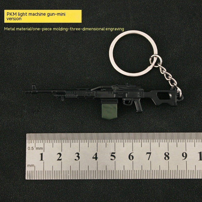Llavero de Juguete de Metal Gun