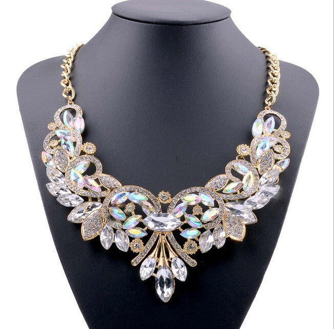 Diamantlegierung Blumenkette für Damen