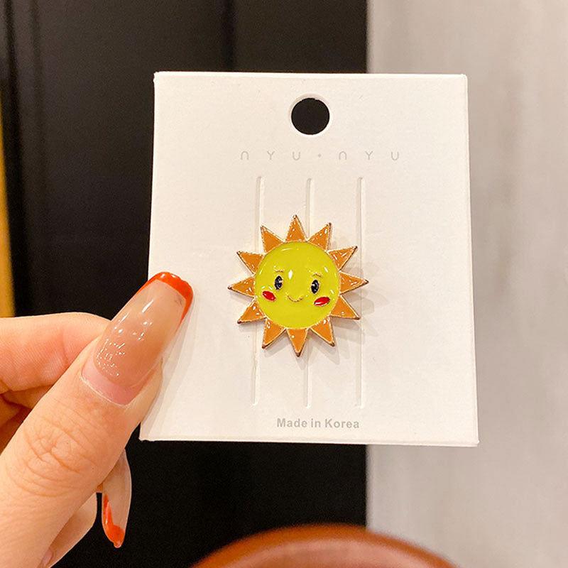 Accesorios todoterreno Broche de seguridad de dibujos animados Broche decorativo para escote