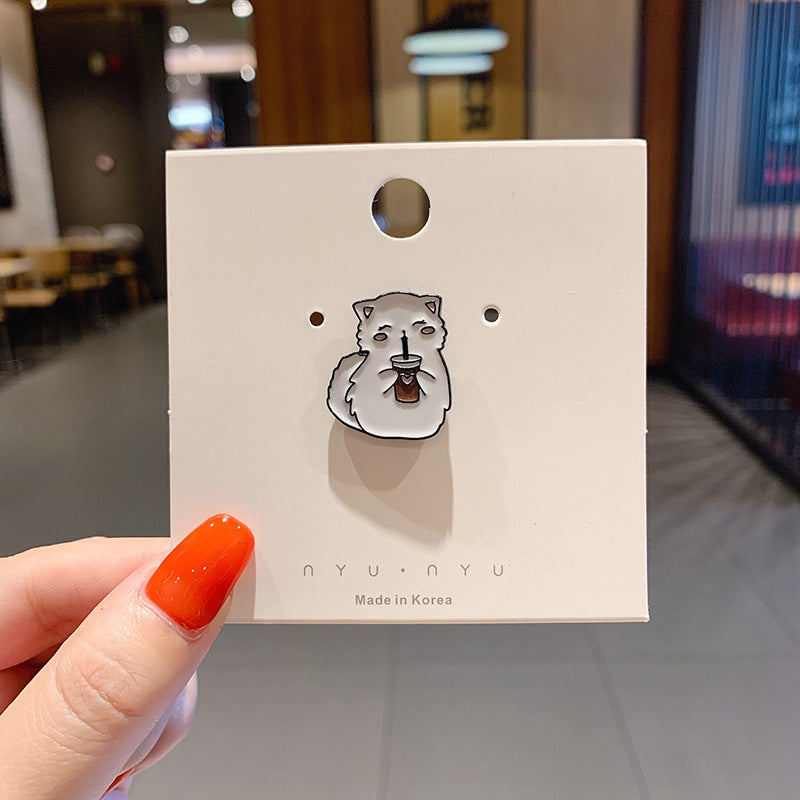 Accesorios todoterreno Broche de seguridad de dibujos animados Broche decorativo para escote