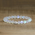 Pulsera de Cuentas de Piedra Natural de Colores Moonlight