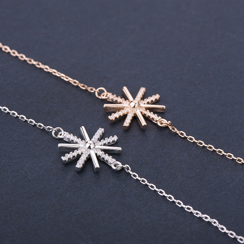 SUNFLOWER Bracelet Retro Minority Snowflake