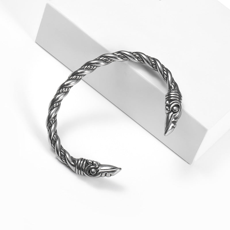 Herren modisches schlichtes Wikinger-Armband-Schmuck