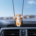 Auto-Aromatherapie-Anhänger Kätzchen-Ornamente Innen Auto Kleiner Schmuck Rückspiegel-Anhänger Zubehör