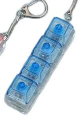 Decompression Mechanical Keyboard With Light Pressing Keychain