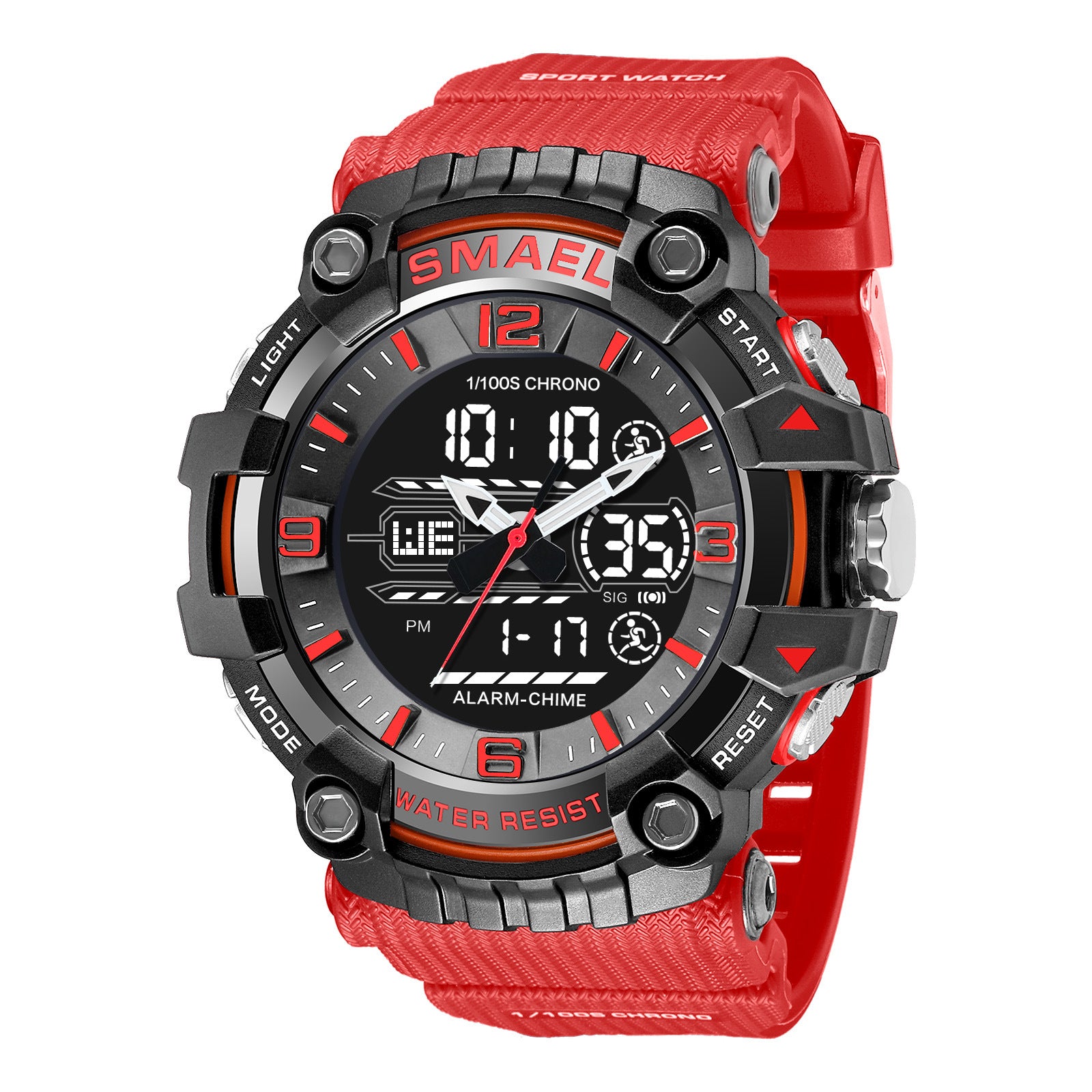 Outdoor Sport Wasserdichter Wecker Leuchtende Uhr