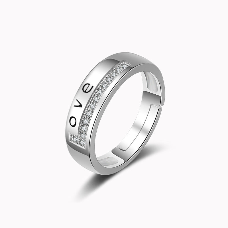 Paar Ring Diamant Männer Und Frauen