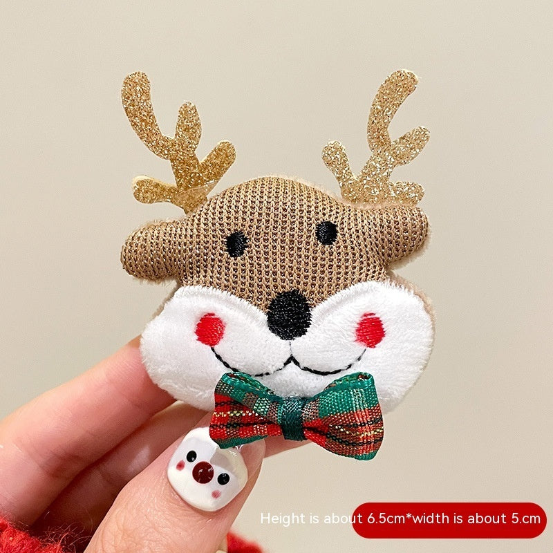 Cartoon Niedlicher Weihnachtsmann Brosche Weihnachts-Festival-Accessoires