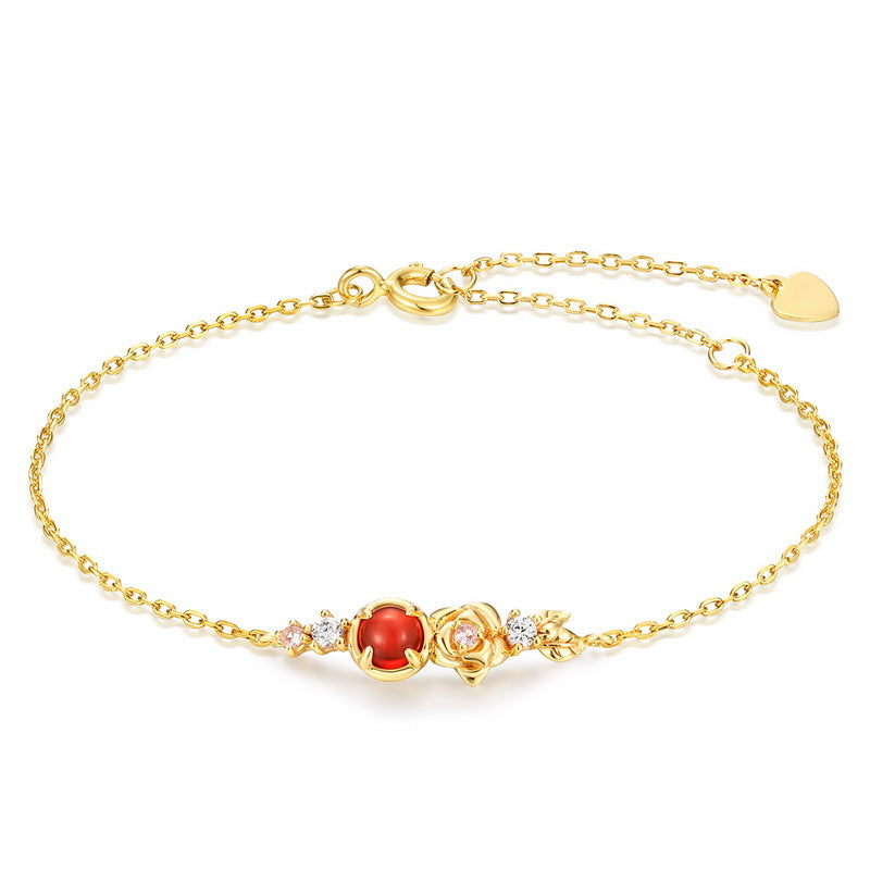 Light Luxury Rose Bracelet For Women