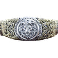 Pulsera de plata esterlina S925 para hombre, Seiko Dominante