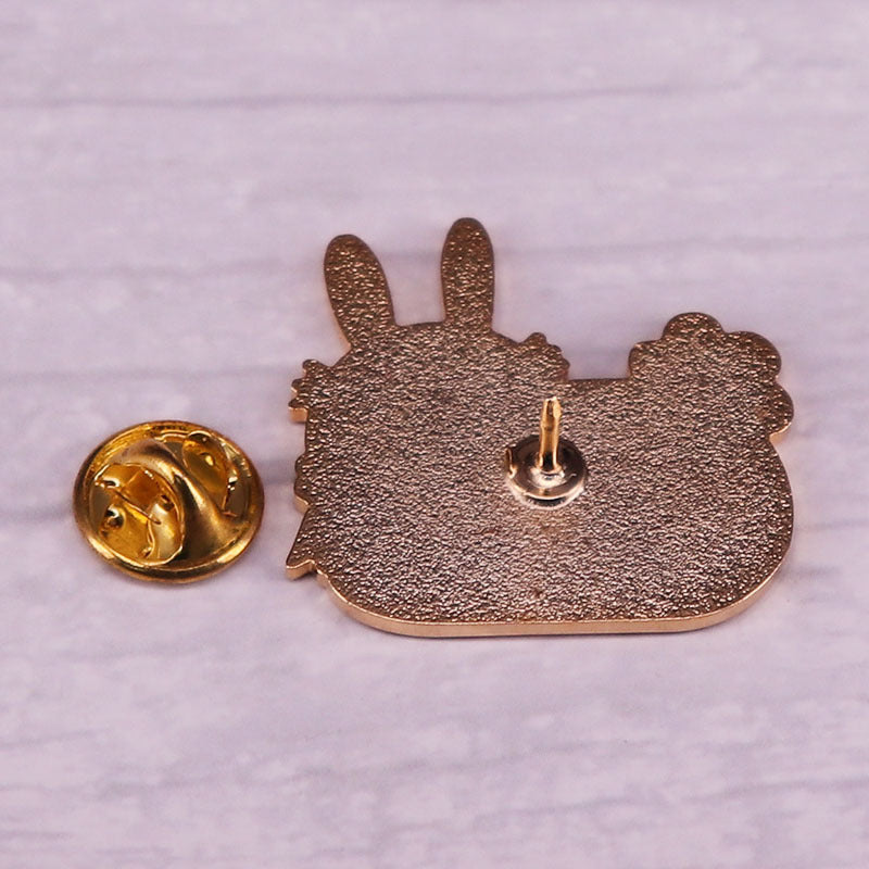 Angsthase Brosche Abzeichen für psychische Gesundheit